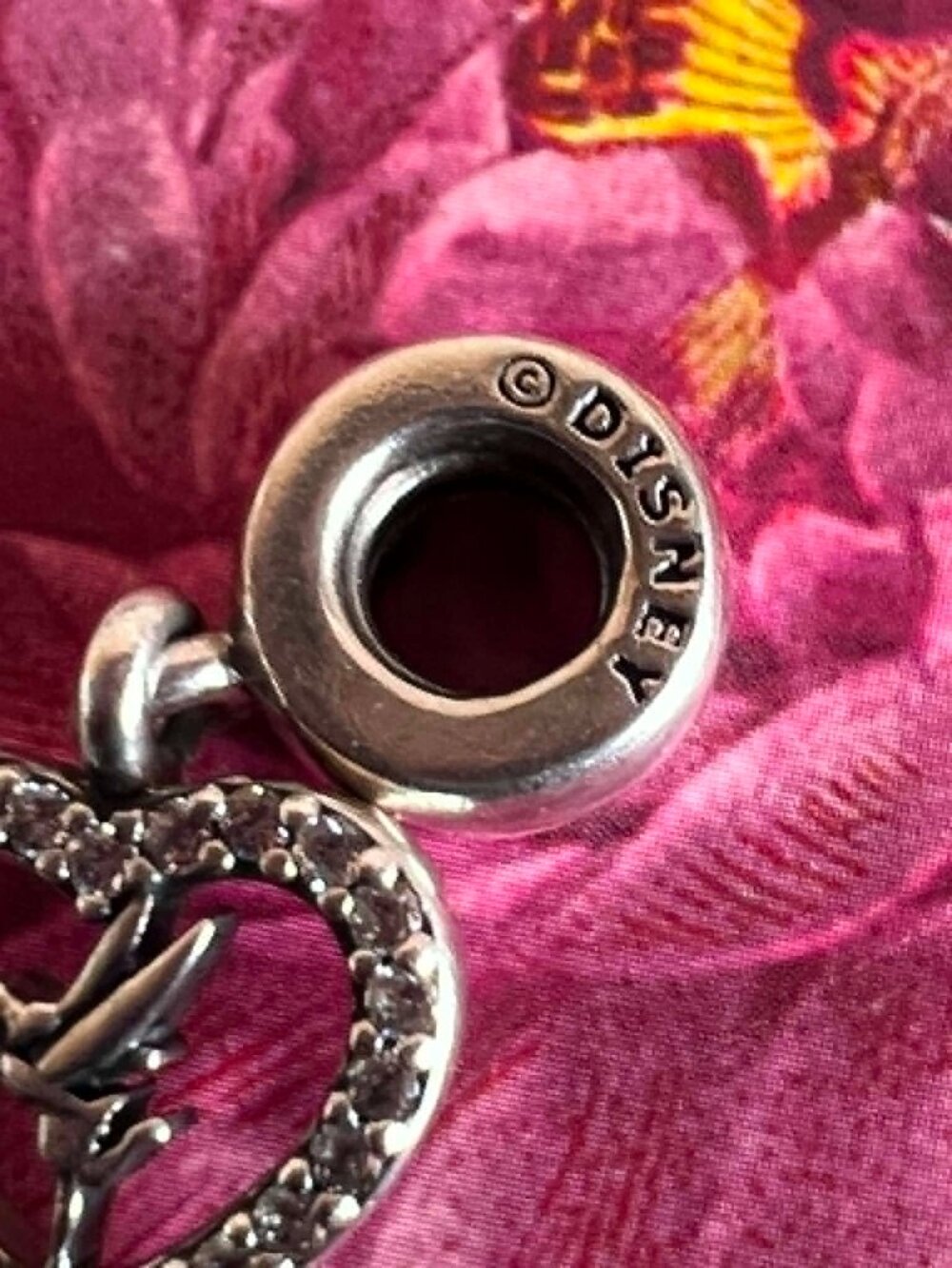 Authentic Pandora Disney Love Tinker Bell Dangle Charm #791565CZ - Picture 7 of 9